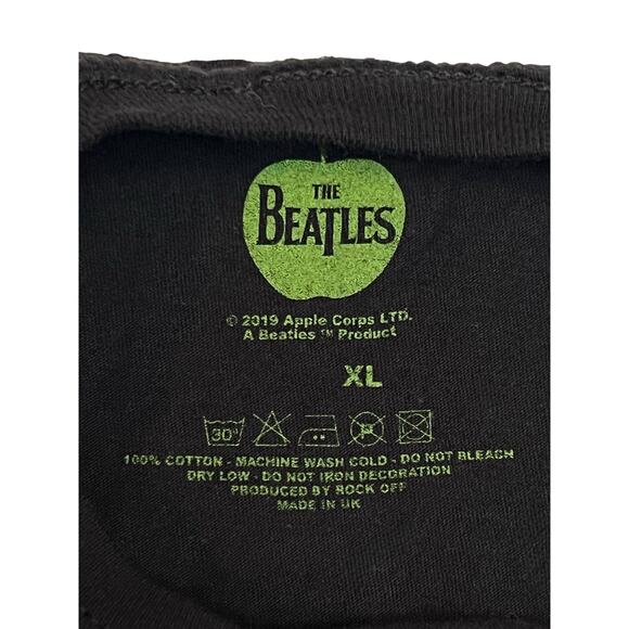 The Beatles Let It Be in Studio Woman’s Black T-Shirt XL - Picture 3 of 7